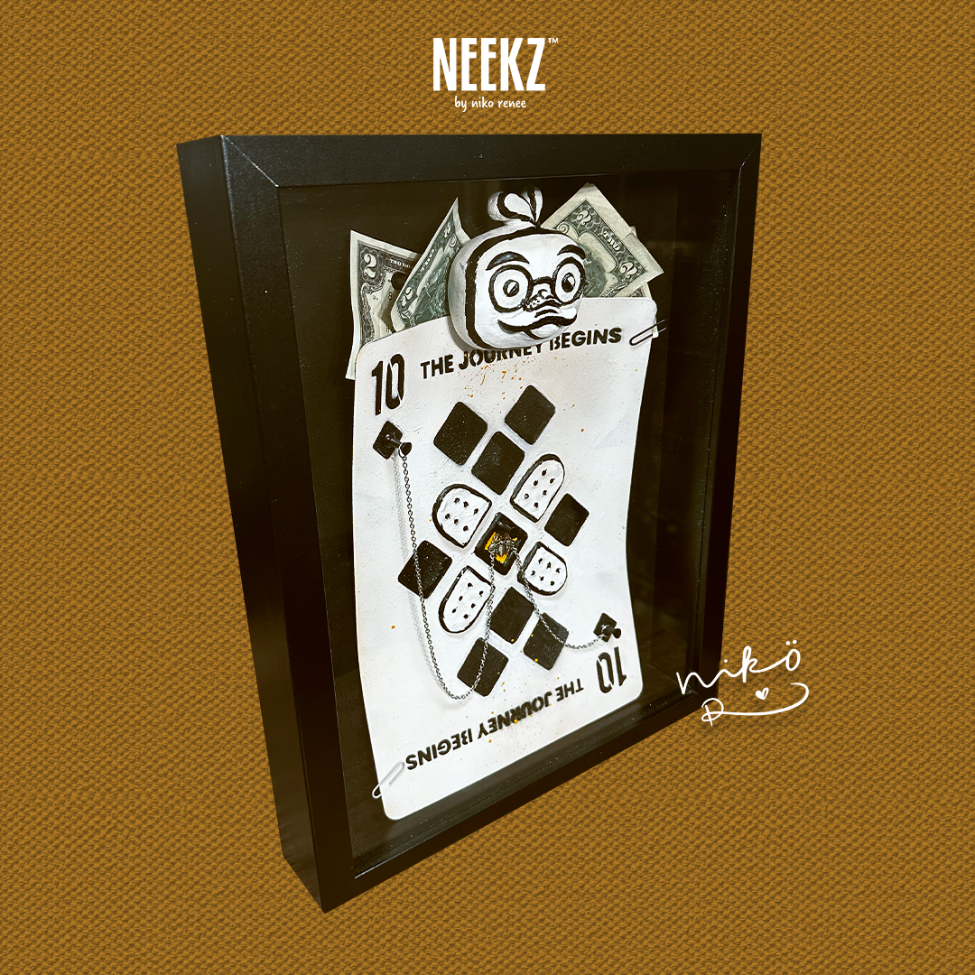 Markoh • 10 of Diamonds Art Piece