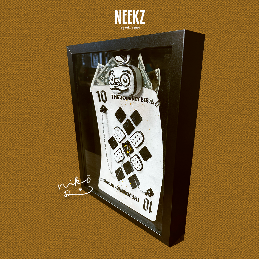 Markoh • 10 of Diamonds Art Piece