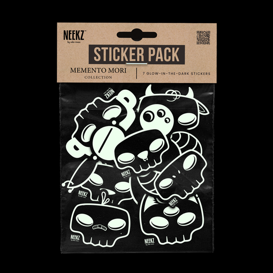 Glow-in-the-dark Sticker Pack, lights on