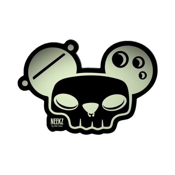 Glow-in-the-Dark Magnets • MEMENTO MORI COLLECTION