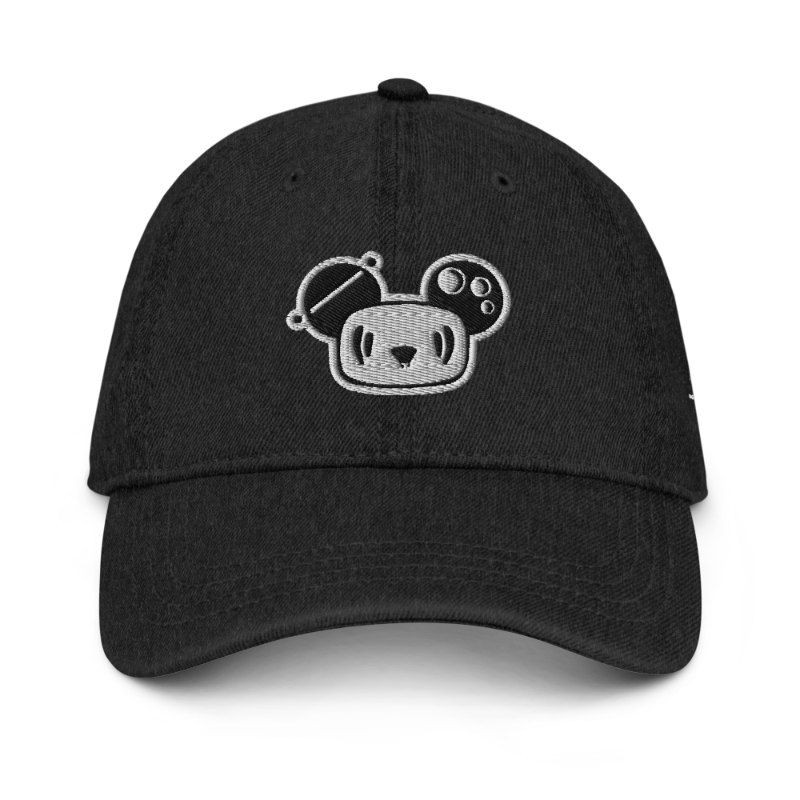Paninj the Creator Signature Denim Hat, front view.