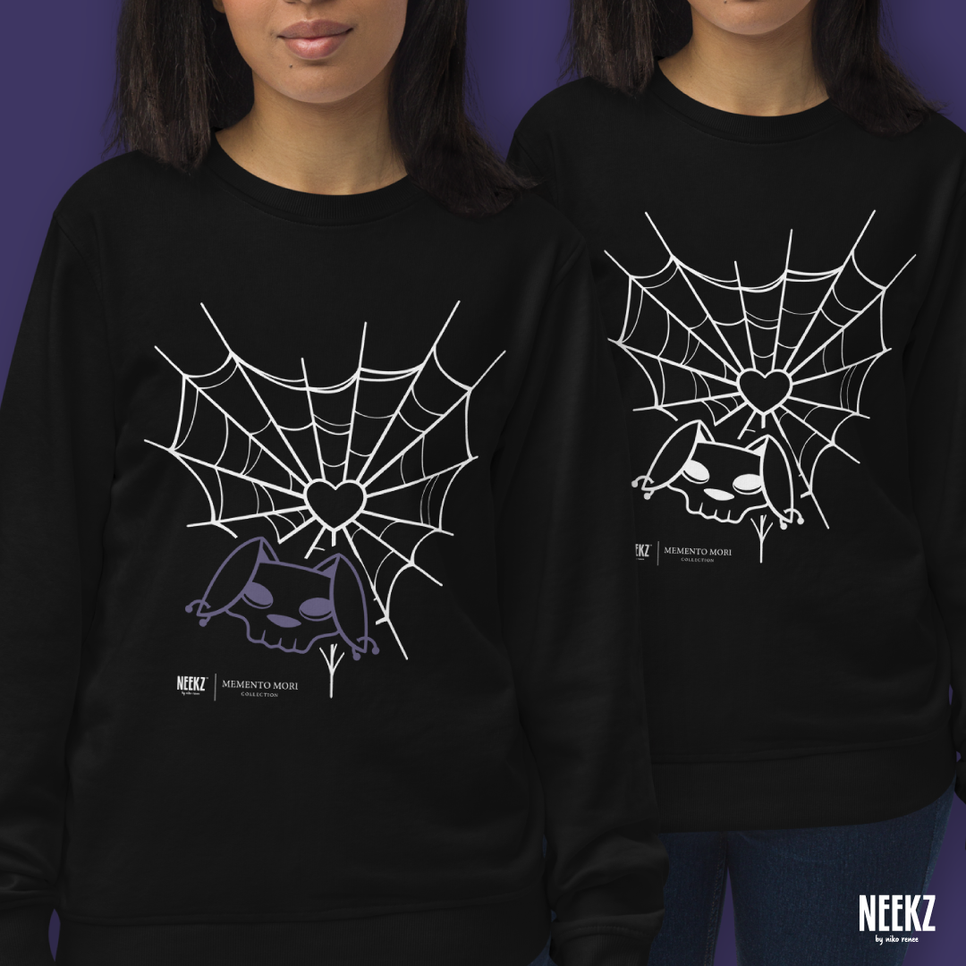 Bu's Web β’ MEMENTO MORI COLLECTION β’ Adult Sweatshirt