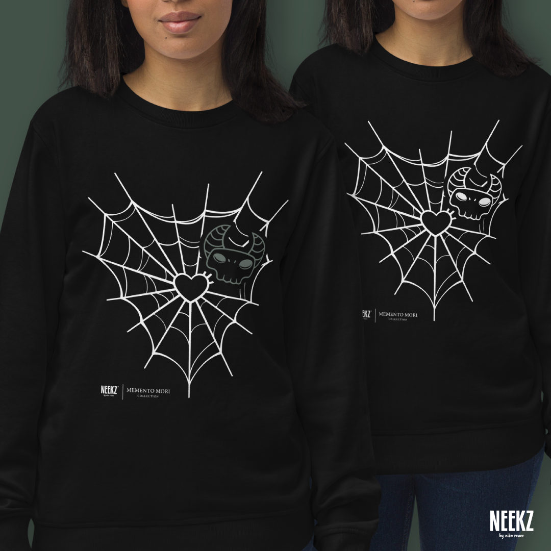 Gregore's Web β’ MEMENTO MORI COLLECTION β’ Adult Sweatshirt