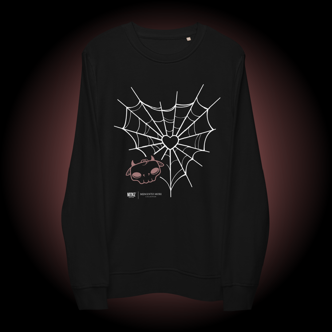 Tobi's Web β’ MEMENTO MORI COLLECTION β’ Adult Sweatshirt