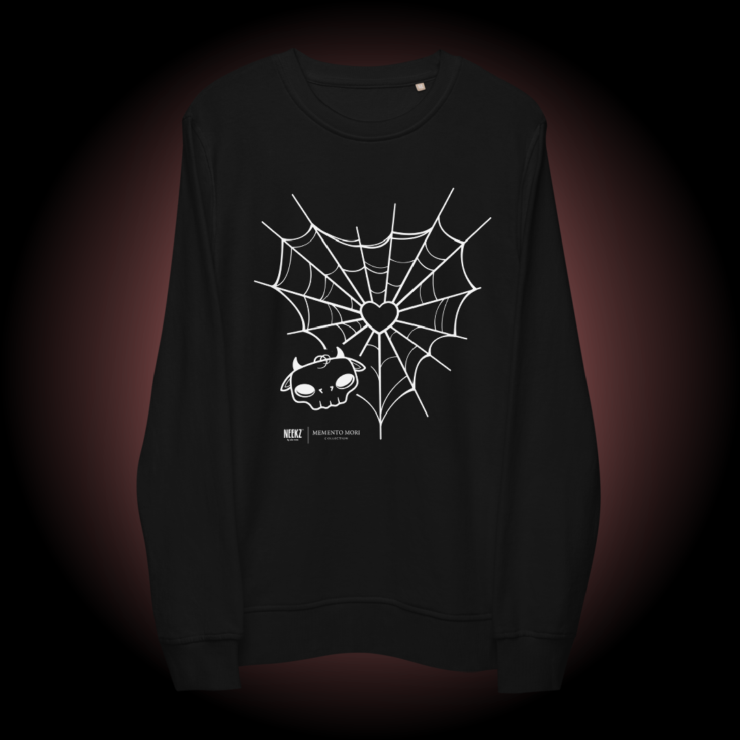 Tobi's Web β’ MEMENTO MORI COLLECTION β’ Adult Sweatshirt