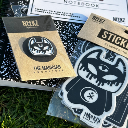 Manxx the Magician • Collectors Enamel Pin