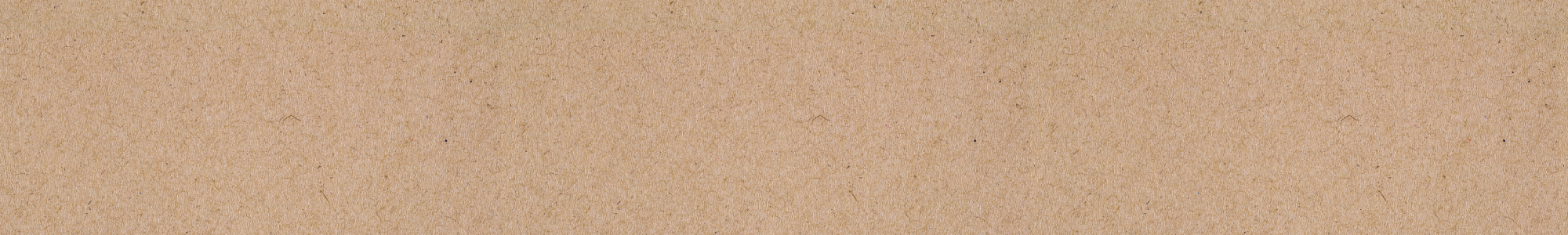 Narrow strip of kraft paper.