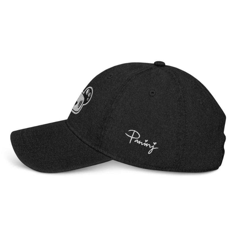 Paninj the Creator Signature Denim Hat, left side view.