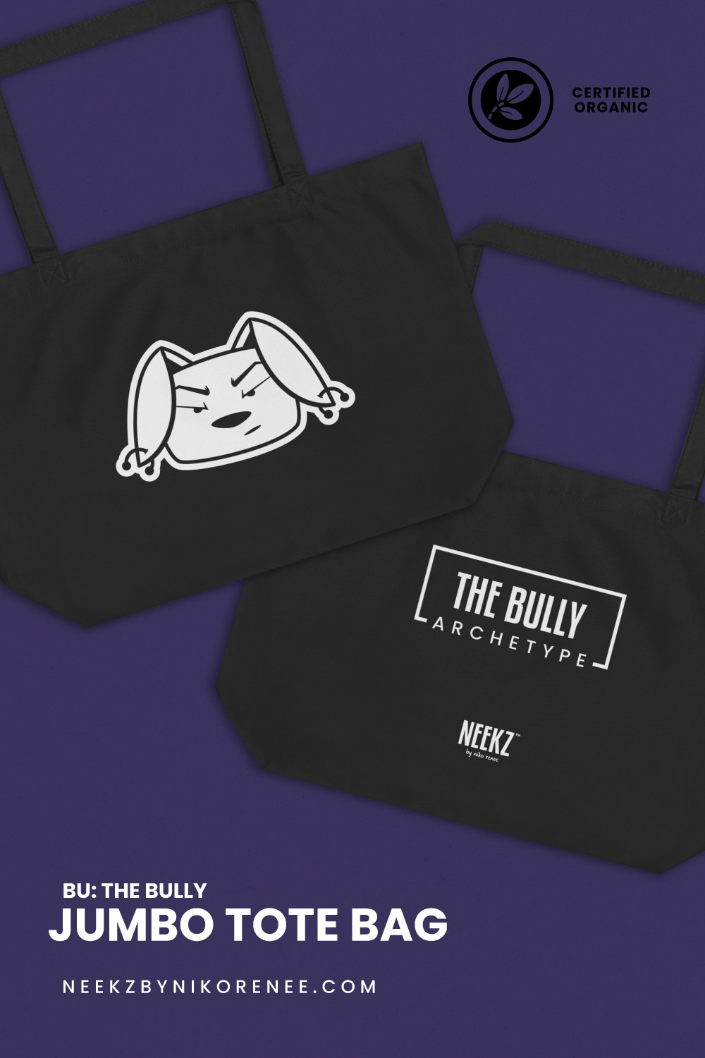 Bu the Bully • Jumbo Tote Bag