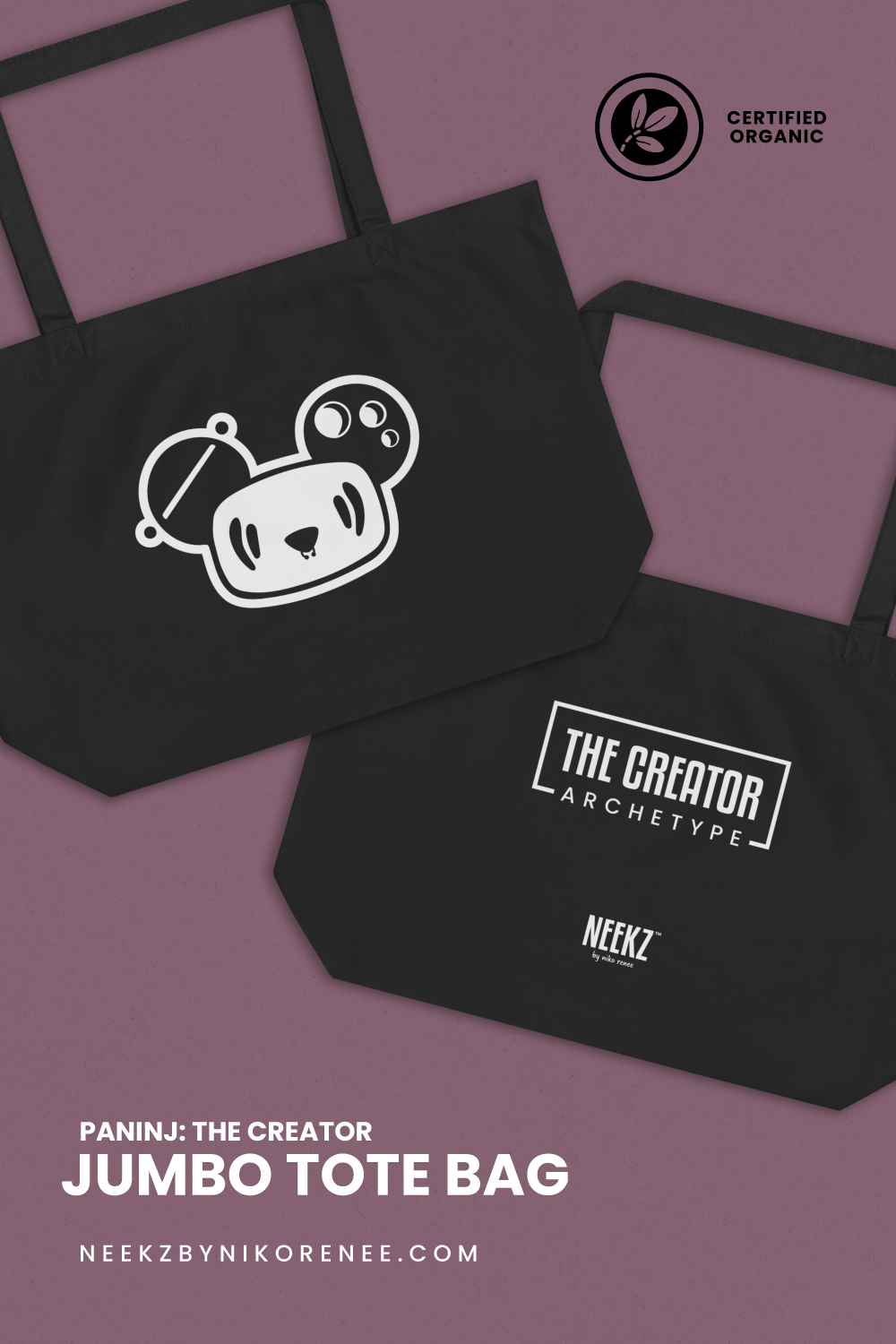 Paninj: the Creator • Jumbo Tote Bag