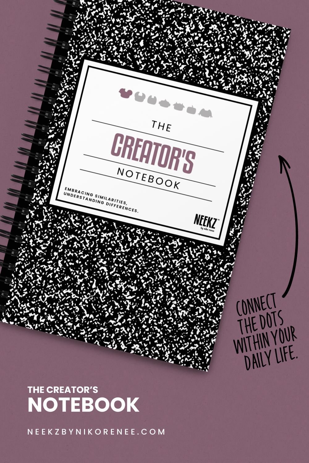 The Creator's Notebook • Spiraled • Dotted