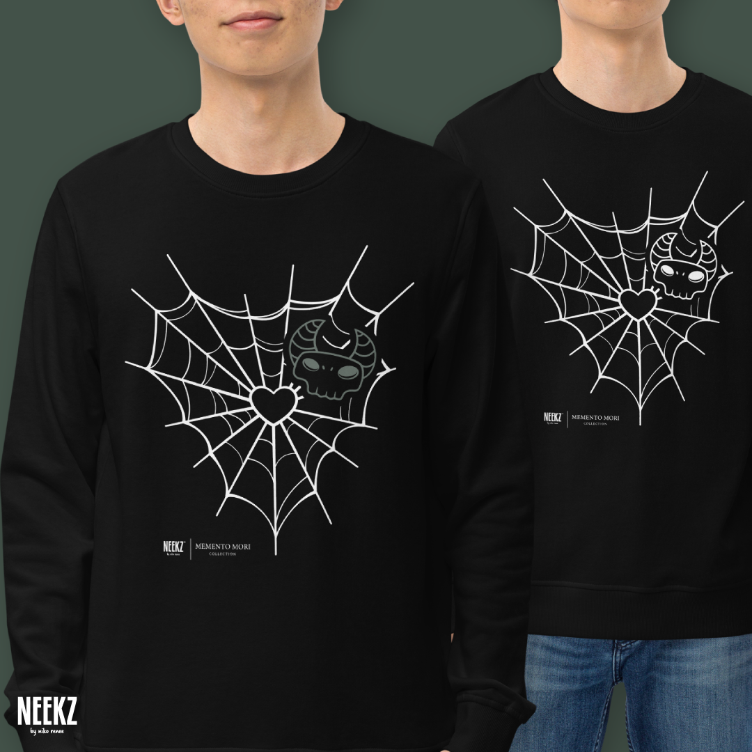 Gregore's Web • MEMENTO MORI COLLECTION • Adult Sweatshirt