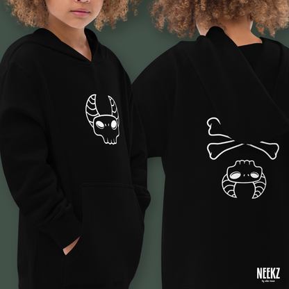 Gregore the Sage • MEMENTO MORI COLLECTION • Skull + Crossbones • Kids Hoodie