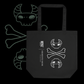 Gregore the Sage • MEMENTO MORI COLLECTION • Skull + Crossbones • Small Eco Tote Bag