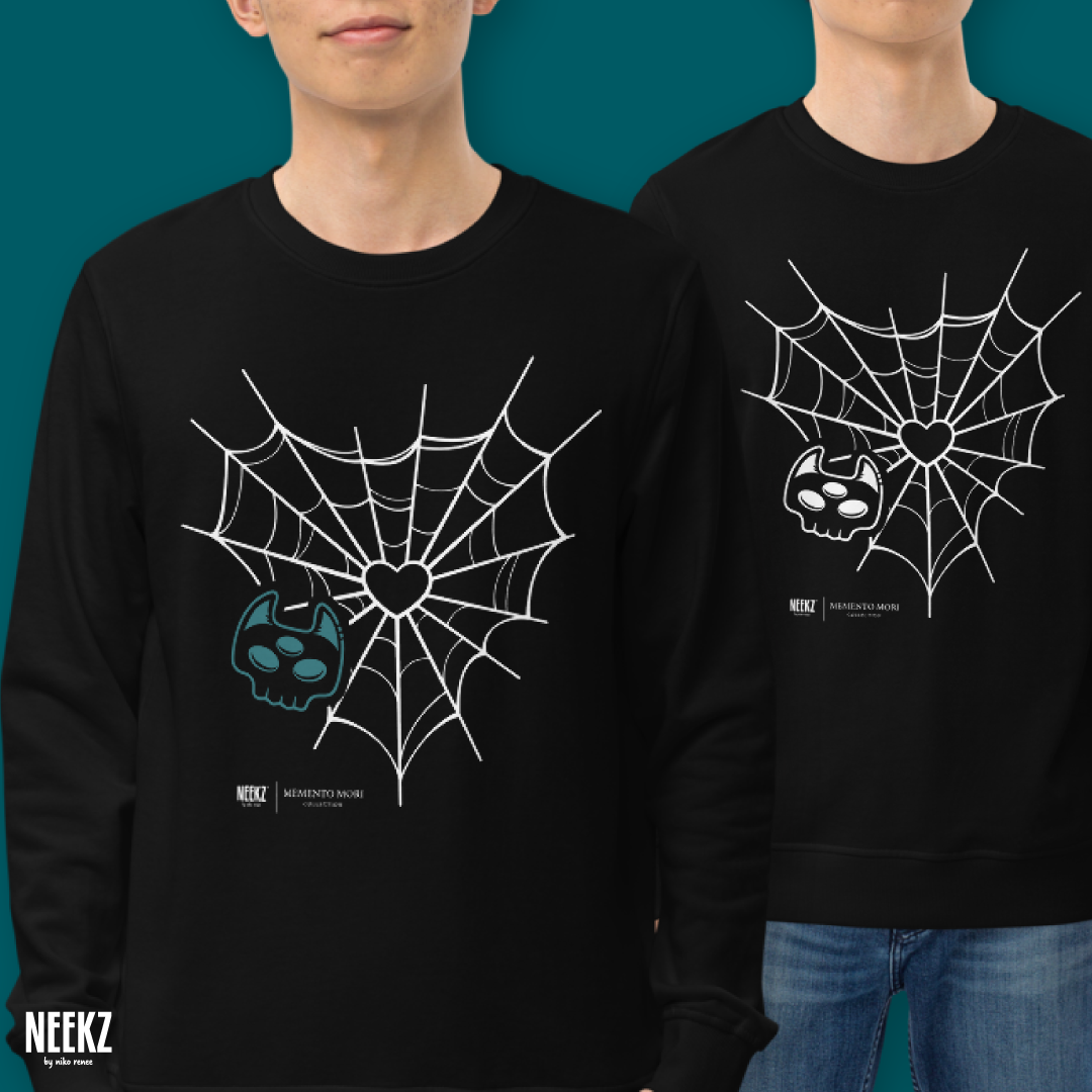 Manxx's Web • MEMENTO MORI COLLECTION • Adult Sweatshirt