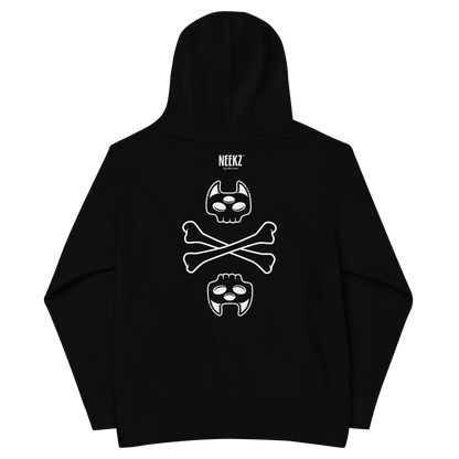 Manxx the Magician • MEMENTO MORI COLLECTION • Skull + Crossbones • Kids Hoodie