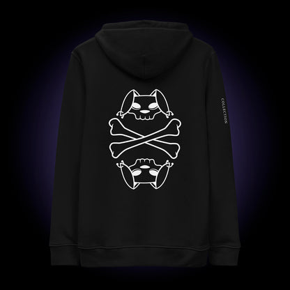 Bu the Bully • MEMENTO MORI COLLECTION • Skull + Crossbones • Adult Hoodie