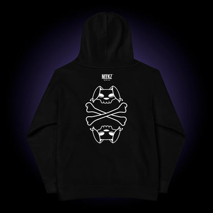 Bu the Bully • MEMENTO MORI COLLECTION • Skull + Crossbones • Kids Hoodie