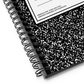 The Peacemaker's Notebook spiral binding detail.