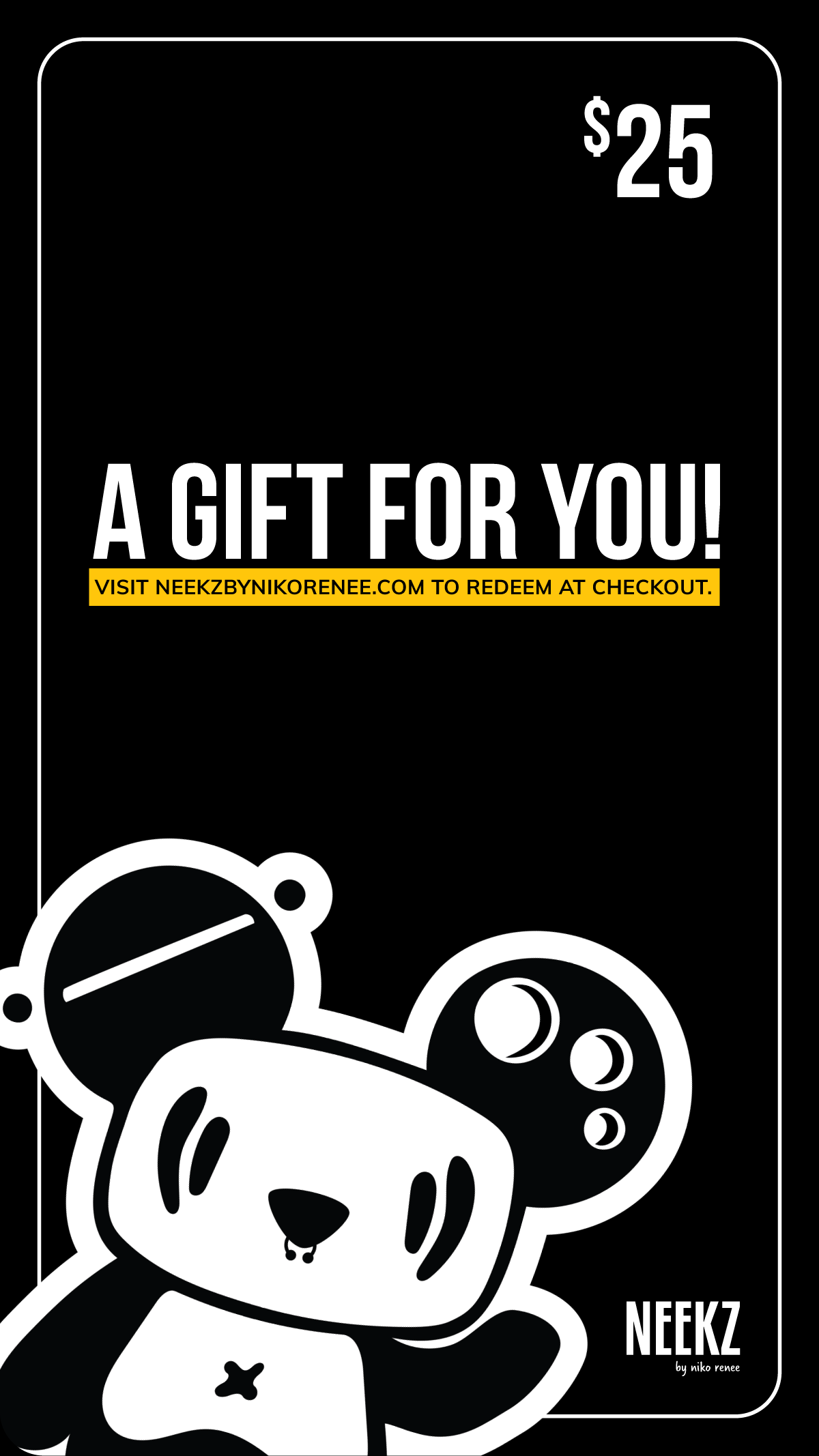 NEEKZ Gift Card