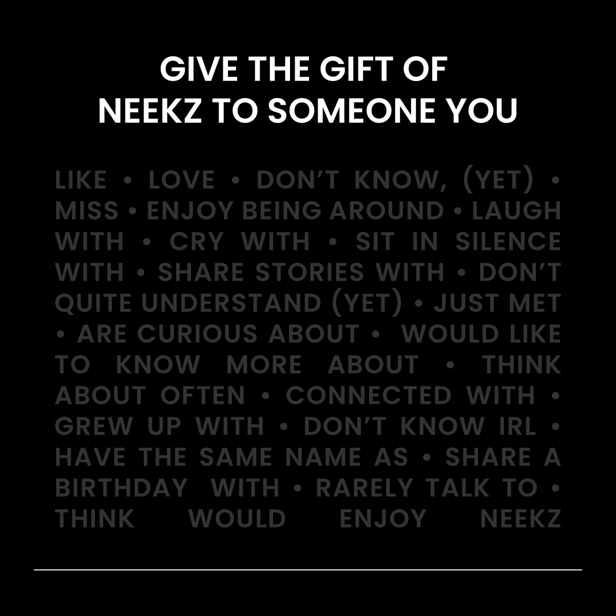 NEEKZ Gift Card